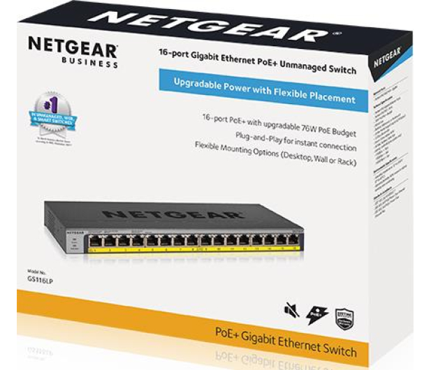 Netgear GS116LP-100EUS - 1070289 - zdjęcie 4